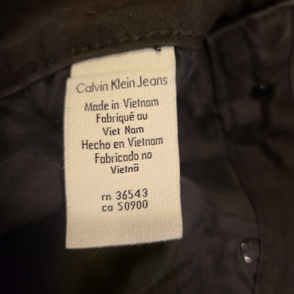 Calvin Klein Black bootcut jeans W29 L32 - Picture 8 of 12